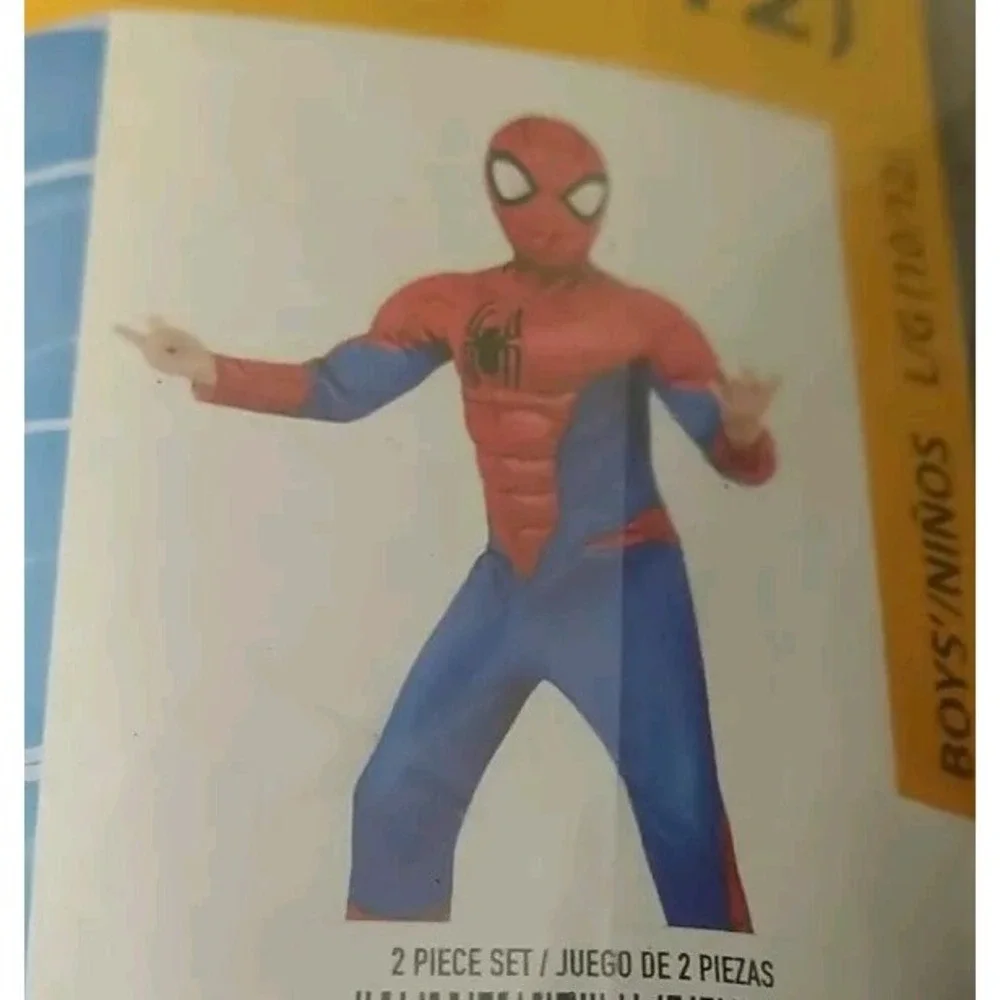 New Marvel's Spider-Man Youth Size Large (10/12) Halloween Costume